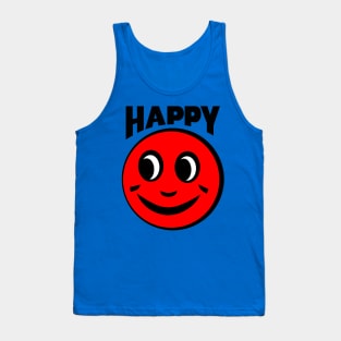 Happy Smile Face Tank Top